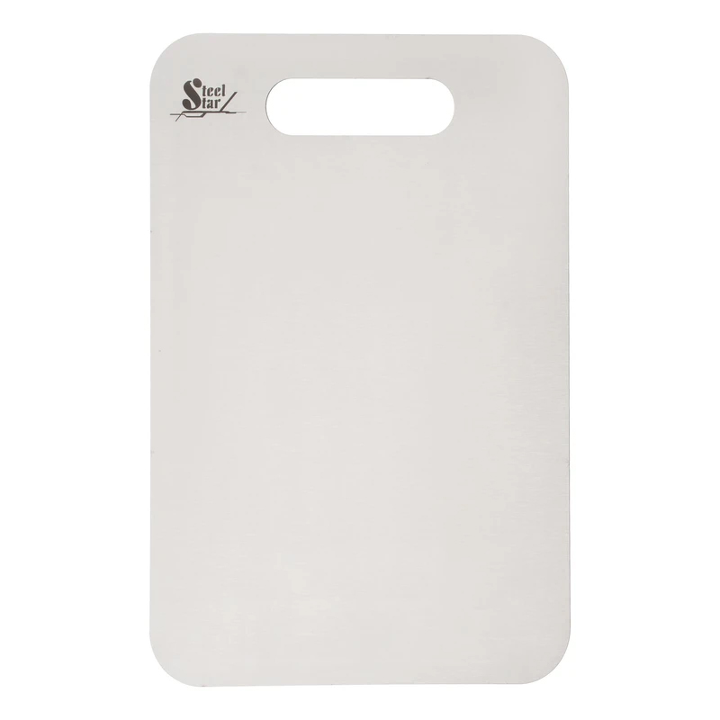 takhte-gusht4 تخته گوشت استیل استار مدل 001 از زاویه روبه رو